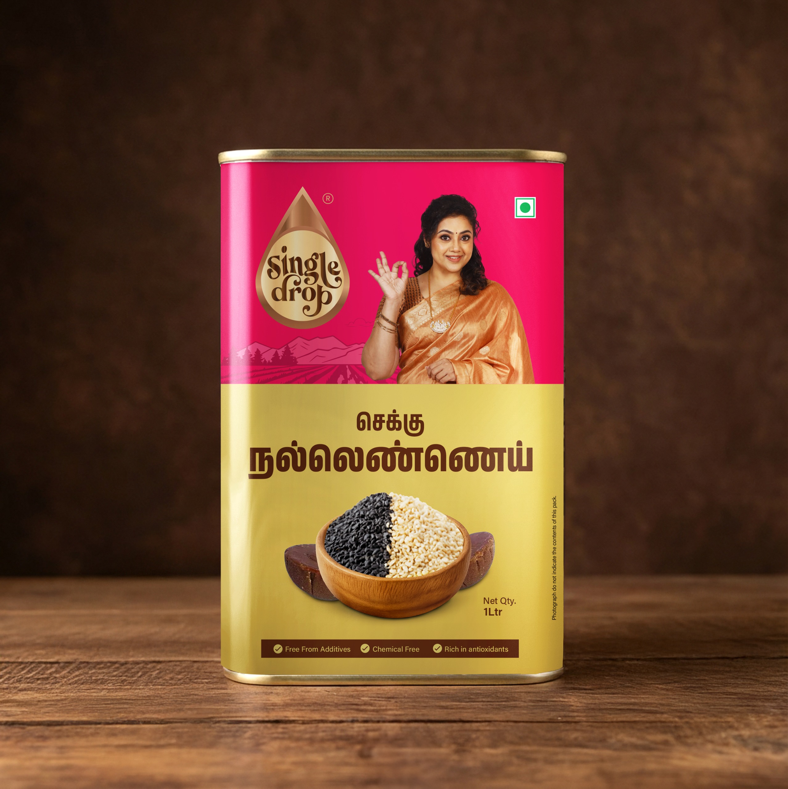Single Drop Chekku Gingelly Oil
